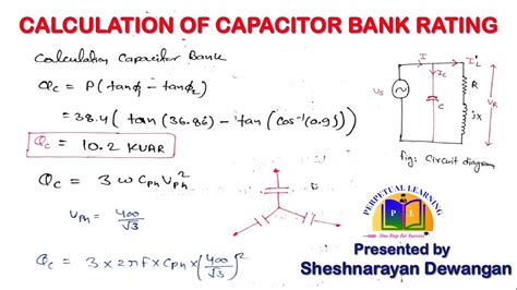 capacitor bank calculation pdf.